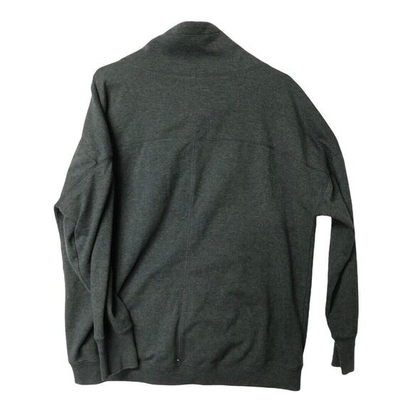 Ideology Gray‎ Cowl Neck Fleece Lined Sweatshirt Women’s Medium Soft Cozy Top - Picture 2 of 11